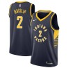 Navy Marcus Haislip Pacers #2 Twill Basketball Jersey FREE SHIPPING