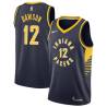 Navy Jimmy Dawson Pacers #12 Twill Basketball Jersey FREE SHIPPING