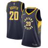 Navy Bobby Hooper Pacers #20 Twill Basketball Jersey FREE SHIPPING