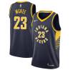 Navy Jerry McKee Pacers #23 Twill Basketball Jersey FREE SHIPPING