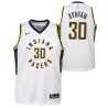 White Ron Bonham Pacers #30 Twill Basketball Jersey FREE SHIPPING