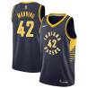Ed Manning Pacers #42 Twill Basketball Jersey FREE SHIPPING