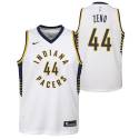 Tony Zeno Pacers #44 Twill Basketball Jersey FREE SHIPPING