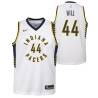 White Solomon Hill Pacers #44 Twill Basketball Jersey FREE SHIPPING