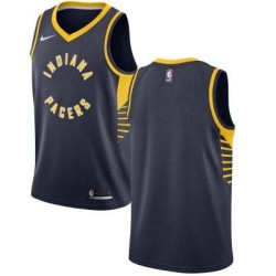 Navy Indiana Pacers Blank Twill Basketball Jersey FREE SHIPPING