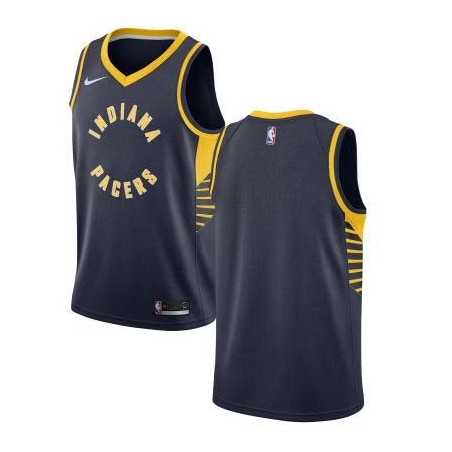 Navy Indiana Pacers Blank Twill Basketball Jersey FREE SHIPPING