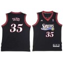 Barry Yates Twill Basketball Jersey -76ers #35 Yates Twill Jerseys, FREE SHIPPING