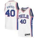 Kurt Nimphius Twill Basketball Jersey -76ers #40 Nimphius Twill Jerseys, FREE SHIPPING