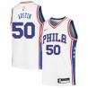 White Isaac Austin Twill Basketball Jersey -76ers #50 Austin Twill Jerseys, FREE SHIPPING