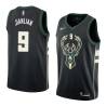 Black2 Yi Jianlian Bucks #9 Twill Basketball Jersey FREE SHIPPING