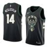 Black2 Jon McGlocklin Bucks #14 Twill Basketball Jersey FREE SHIPPING