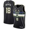 Black Bob Greacen Bucks #18 Twill Basketball Jersey FREE SHIPPING