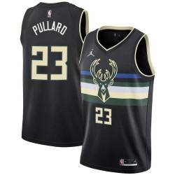 Black Anthony Pullard Bucks #23 Twill Basketball Jersey FREE SHIPPING