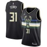 Black Chuck Terry Bucks #31 Twill Basketball Jersey FREE SHIPPING