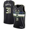 Black Fred Roberts Bucks #31 Twill Basketball Jersey FREE SHIPPING