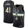 Black Len Elmore Bucks #41 Twill Basketball Jersey FREE SHIPPING