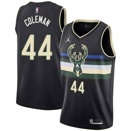 Black Ben Coleman Bucks #44 Twill Basketball Jersey FREE SHIPPING