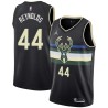 Black Jerry Reynolds Bucks #44 Twill Basketball Jersey FREE SHIPPING