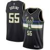 Black Keyon Dooling Bucks #55 Twill Basketball Jersey FREE SHIPPING