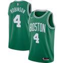 Larry Robinson Twill Basketball Jersey -Celtics #4 Robinson Twill Jerseys, FREE SHIPPING