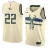 Cream Armond Hill Bucks #22 Twill Basketball Jersey FREE SHIPPING