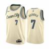 Cream_City Tiny Archibald Bucks #7 Twill Basketball Jersey FREE SHIPPING