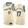 Cream_City Chris Douglas-Roberts Bucks #17 Twill Basketball Jersey FREE SHIPPING