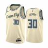 Cream_City Otis Howard Bucks #30 Twill Basketball Jersey FREE SHIPPING