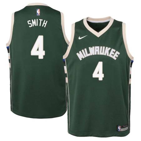 Cream_City Greg Smith Bucks #4 Twill Basketball Jersey FREE SHIPPING