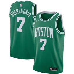 Green Ernie DiGregorio Twill Basketball Jersey -Celtics #7 DiGregorio Twill Jerseys, FREE SHIPPING