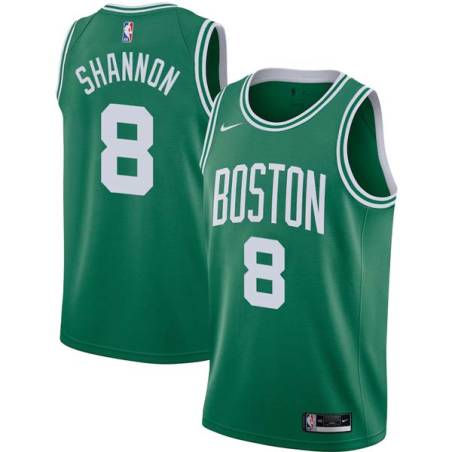 Green Howie Shannon Twill Basketball Jersey -Celtics #8 Shannon Twill Jerseys, FREE SHIPPING