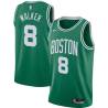 Green Antoine Walker Twill Basketball Jersey -Celtics #8 Walker Twill Jerseys, FREE SHIPPING