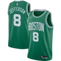 Al Jefferson Twill Basketball Jersey -Celtics #8 Jefferson Twill Jerseys, FREE SHIPPING