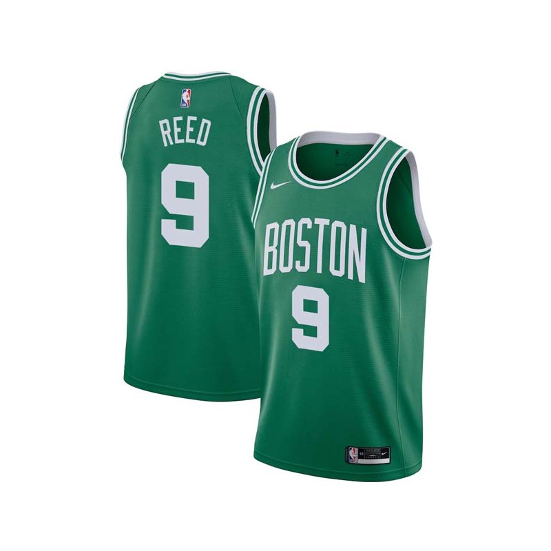 Green Justin Reed Twill Basketball Jersey -Celtics #9 Reed Twill Jerseys, FREE SHIPPING