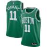 Green Stojko Vrankovic Twill Basketball Jersey -Celtics #11 Vrankovic Twill Jerseys, FREE SHIPPING