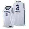 White Anthony Roberson Grizzlies #3 Twill Basketball Jersey FREE SHIPPING