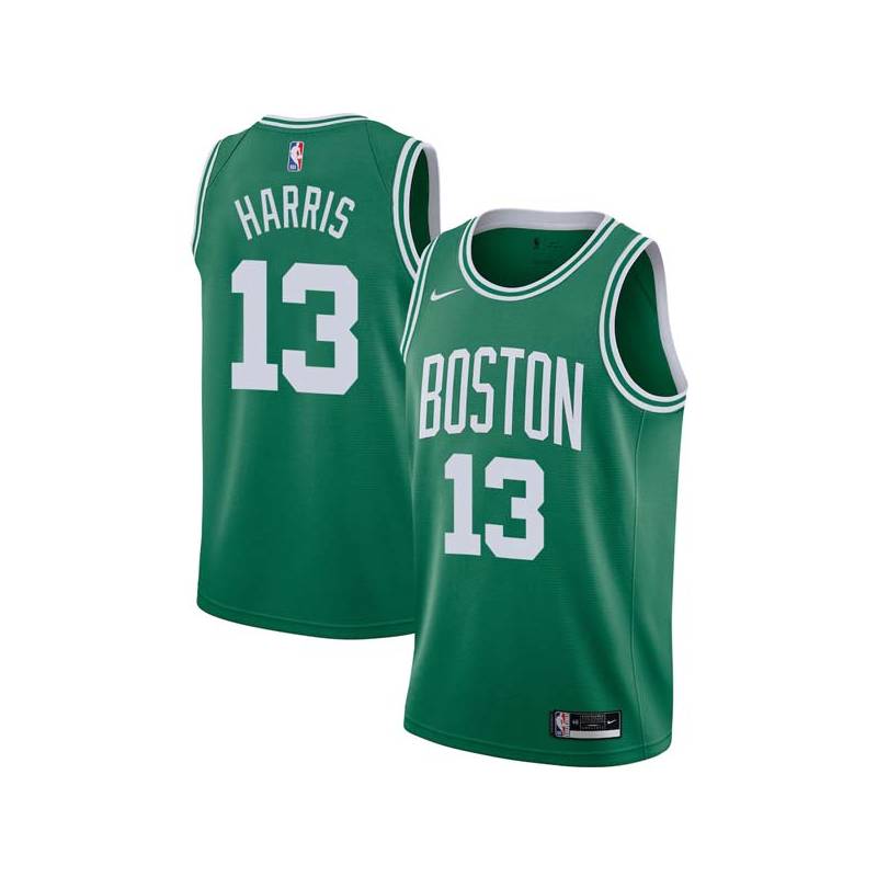 Green Bob Harris Twill Basketball Jersey -Celtics #13 Harris Twill Jerseys, FREE SHIPPING