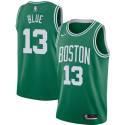 Vander Blue Twill Basketball Jersey -Celtics #13 Blue Twill Jerseys, FREE SHIPPING