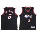 Tom Van Arsdale Twill Basketball Jersey -76ers #5 Van Arsdale Twill Jerseys, FREE SHIPPING