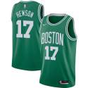 Jack Hewson Twill Basketball Jersey -Celtics #17 Hewson Twill Jerseys, FREE SHIPPING