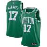 Green Bones McKinney Twill Basketball Jersey -Celtics #17 McKinney Twill Jerseys, FREE SHIPPING