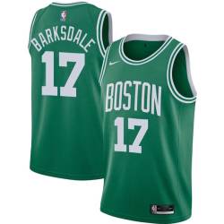 Green Don Barksdale Twill Basketball Jersey -Celtics #17 Barksdale Twill Jerseys, FREE SHIPPING