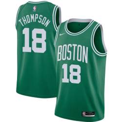 Green John Thompson Twill Basketball Jersey -Celtics #18 Thompson Twill Jerseys, FREE SHIPPING