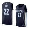 Navy Rudy Gay Grizzlies #22 Twill Basketball Jersey FREE SHIPPING