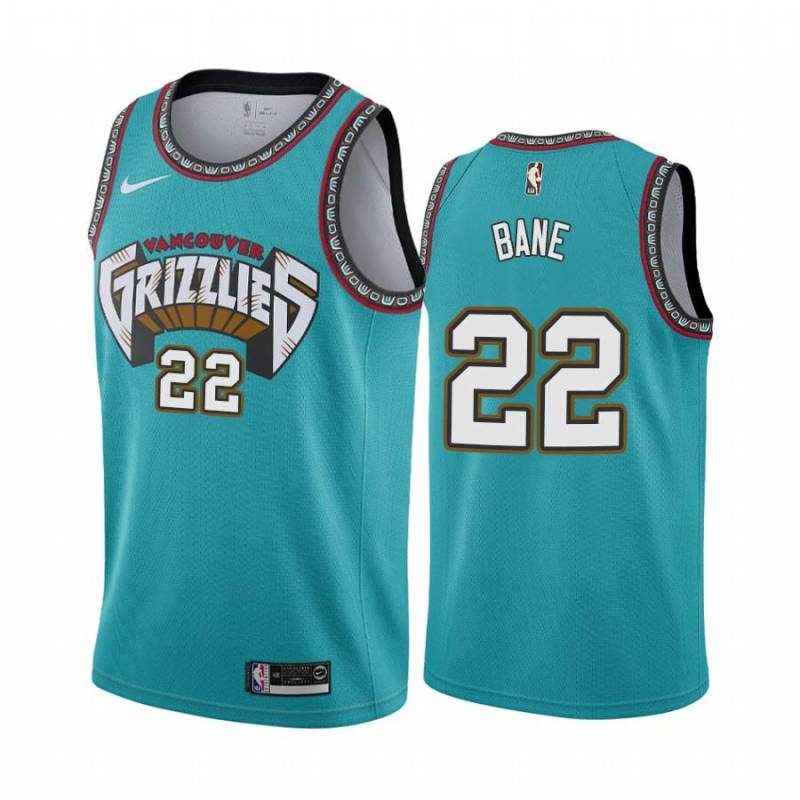 Green_Throwback Desmond Bane Grizzlies #22 Twill Basketball Jersey FREE SHIPPING