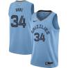 Beale_Street_Blue2 Anthony Avent Grizzlies #34 Twill Basketball Jersey FREE SHIPPING