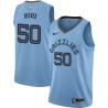Beale_Street_Blue2 Bryant Reeves Grizzlies #50 Twill Basketball Jersey FREE SHIPPING