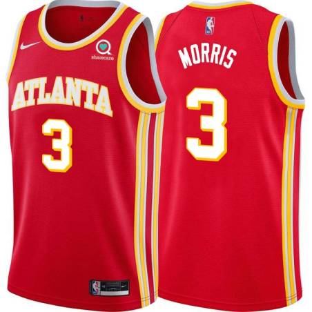 Torch_Red Jaylen Morris Hawks #3 Twill Basketball Jersey FREE SHIPPING
