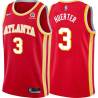 Torch_Red Kevin Huerter Hawks #3 Twill Basketball Jersey FREE SHIPPING