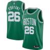 Green Patrick O'Bryant Twill Basketball Jersey -Celtics #26 O'Bryant Twill Jerseys, FREE SHIPPING